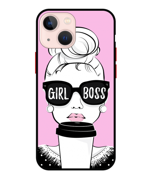 Husa IPhone 15, Protectie AirDrop, Girl Boss